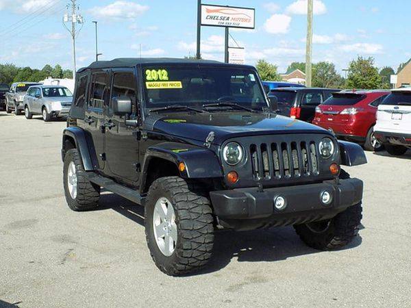 2012 Jeep Wrangler Unlimited Sahara 4x4 4dr SUV for sale in Chelsea, MI – photo 9