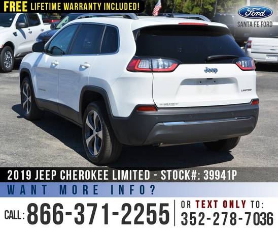 *** 2019 Jeep Cherokee Limited *** Touchscreen - Bluetooth - Homelink for sale in Alachua, FL – photo 5