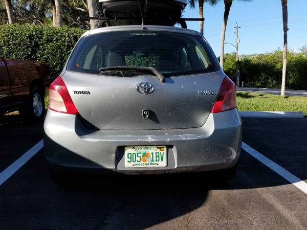 08 Toyota Yaris w/ Thule cargo box &roofrack for sale in Englewood, FL – photo 3