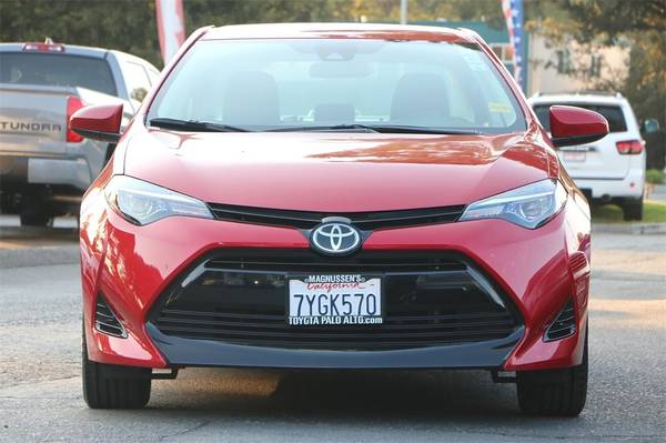2017 Toyota Corolla LE sedan Red - cars & trucks - by dealer -... for sale in Palo Alto, CA – photo 9