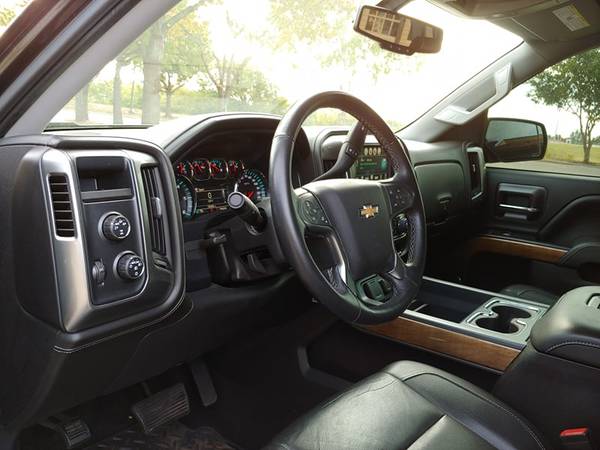 2016 CHEVROLET SILVERADO CREW CAB LTZ 4X4 LEATHER! NAV! 1 OWNER! MINT! for sale in Norman, TX – photo 9