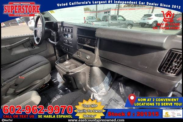 2018 GMC SAVANA 2500 WORK VAN-EZ FINANCING-LOW DOWN! - cars & trucks... for sale in EL CAJON, AZ – photo 5