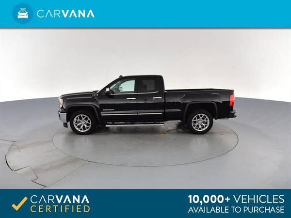 2014 GMC Sierra 1500 Double Cab SLT Pickup 4D 6 1/2 ft pickup Black - for sale in Chattanooga, TN – photo 7