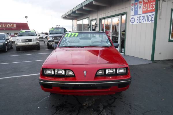 ***1984 PONTIAC SUNBIRD LE CONVERTIBLE*** - cars & trucks - by... for sale in Tacoma, WA – photo 11
