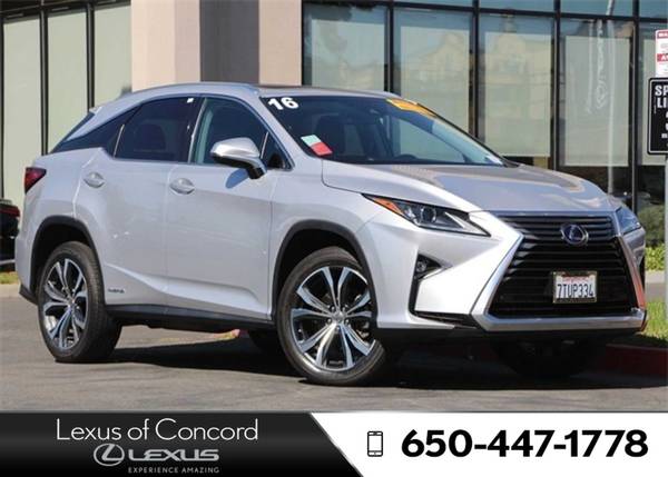 2016 Lexus RX 450h Monthly payment of for sale in Concord, CA