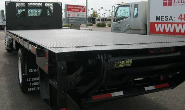 2009 Ford F650 SD XL Cummins Flatbed 24FT with Liftgate for sale in Mesa, AZ – photo 4