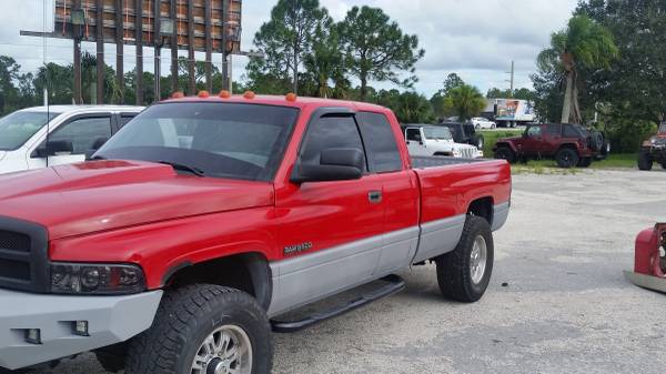 '98 Ram 2500 Quadcab 12 v Cummins - cars & trucks - by owner -... for sale in Lake Worth, FL – photo 2