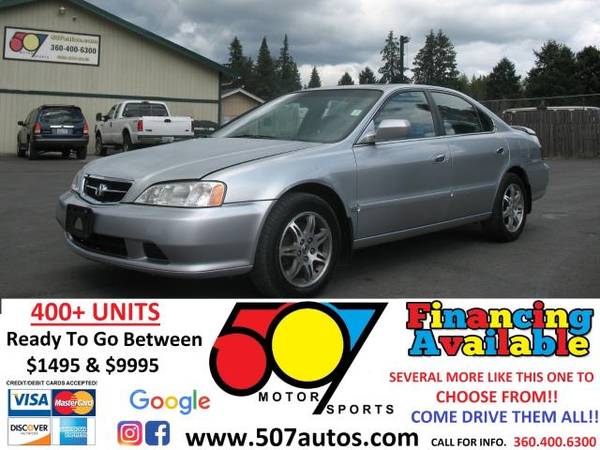 1999 Acura TL 4dr Sdn 3.2L - cars & trucks - by dealer - vehicle... for sale in Roy, WA – photo 2