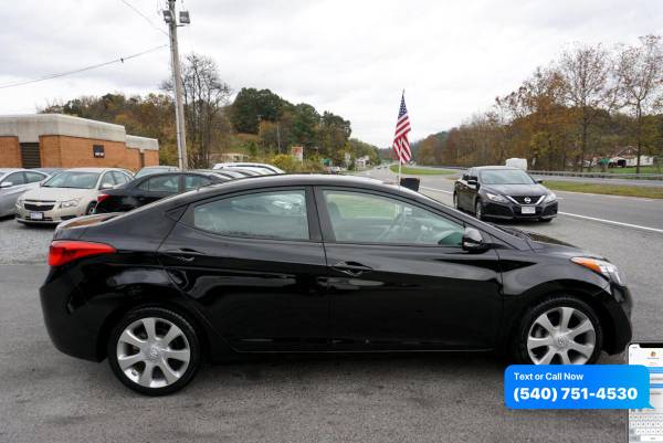 2012 Hyundai Elantra Limited - ALL CREDIT WELCOME! - cars & trucks -... for sale in Roanoke, VA – photo 9