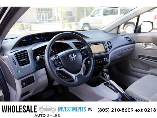 2012 Honda Civic sedan Natural Gas (Polished Metal Metallic) for sale in Van Nuys, CA – photo 8