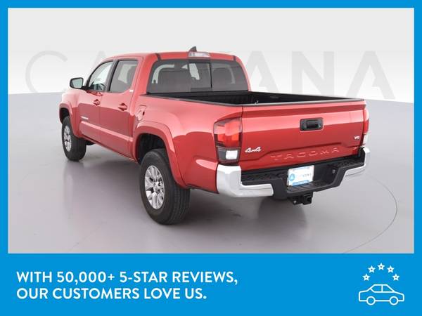 2019 Toyota Tacoma Double Cab SR5 Pickup 4D 5 ft pickup Red for sale in Lafayette, LA – photo 6