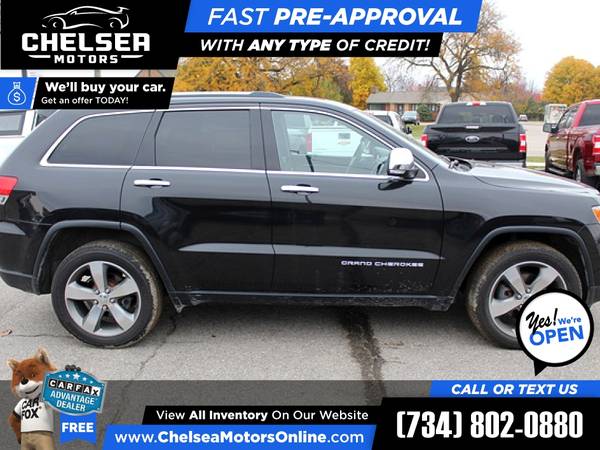 2014 Jeep *Grand* *Cherokee* *Limited* for ONLY $302/mo - cars &... for sale in Chelsea, MI – photo 8