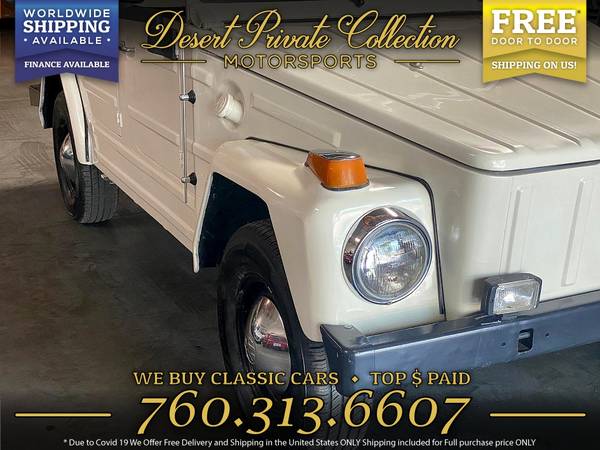 PRICE BREAK on this 1973 Volkswagen Thing Type 181 Convertible -... for sale in Palm Desert , CA – photo 3