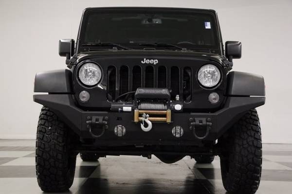 TOUGH Black WRANGLER 2015 Jeep Unlimited Rubicon 4X4 4WD HARD for sale in Clinton, MO – photo 4