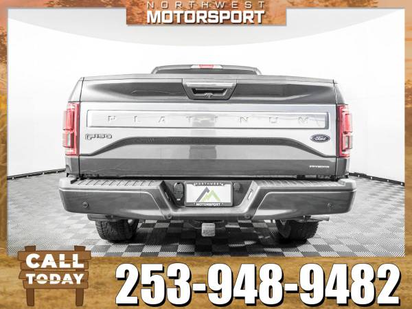 *750+ PICKUP TRUCKS* 2015 *Ford F-150* Platinum 4x4 for sale in PUYALLUP, WA – photo 6