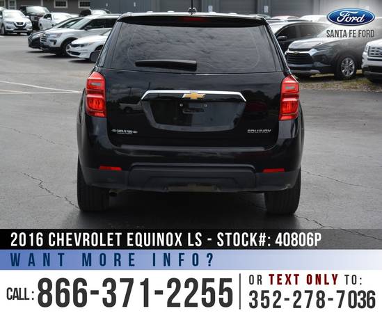*** 2016 Chevrolet Equinox LS *** Bluetooth - Cruise Control -... for sale in Alachua, FL – photo 6
