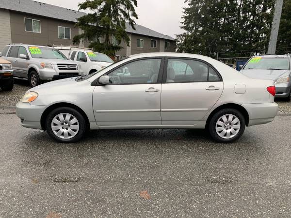 2003 Toyota Corolla CE 1 8L Automatic! Fuel Efficient! We for sale in Lynnwood, WA – photo 3