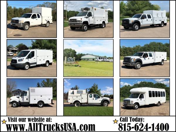 1/2 - 1 Ton Service Utility Trucks & Ford Chevy Dodge GMC WORK TRUCK... for sale in quad cities, IA – photo 20