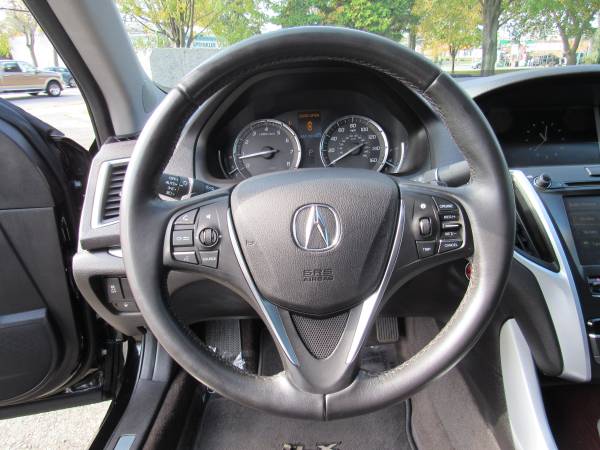 Acura 2015 TLX Black Auto 81K Loaded Immaculate In/Out - cars &... for sale in Baldwin, NY – photo 12