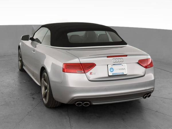2015 Audi S5 Premium Plus Convertible 2D Convertible Silver -... for sale in Atlanta, GA – photo 8