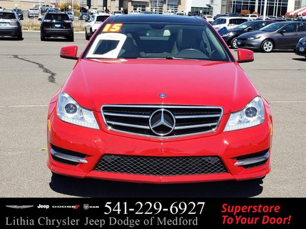 2015 Mercedes-Benz C 250 2dr Cpe C 250 RWD - - by for sale in Medford, OR – photo 2
