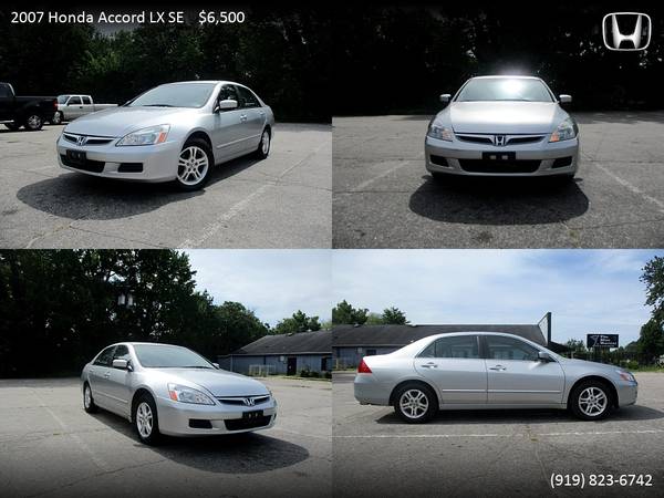 2007 Honda Accord LX for only $5,995 - cars & trucks - by dealer -... for sale in Raleigh, NC – photo 16