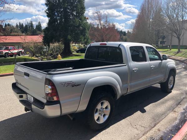 2011 Toyota Tacoma Double Cab SR5 TRD Sport 4WD Long Bed - Clean for sale in Kirkland, WA – photo 4