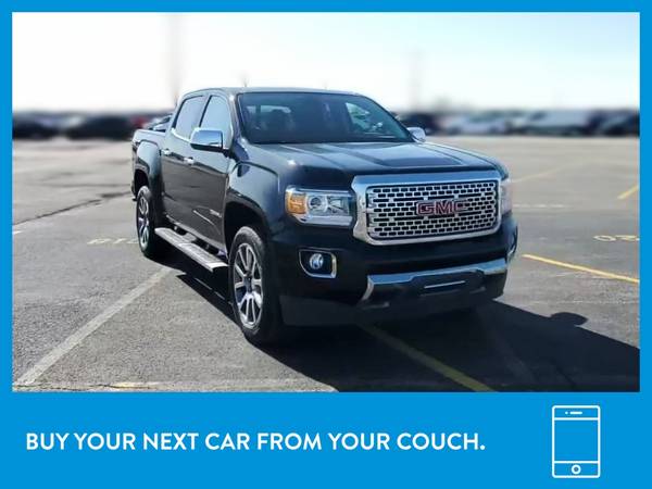 2019 GMC Canyon Crew Cab Denali Pickup 4D 6 ft pickup Black for sale in Revere, MA – photo 12