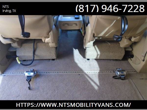 LEATHER 2010 HONDA ODYSSEY MOBILITY HANDICAPPED WHEELCHAIR RAMP VAN for sale in Irving, AR – photo 18