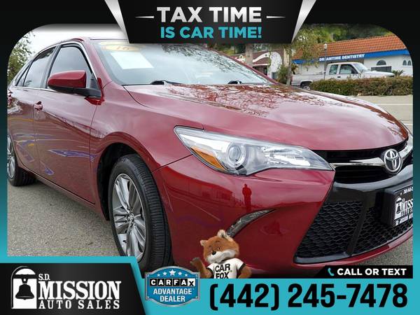 2016 Toyota Camry FOR ONLY 249/mo! - - by dealer for sale in Vista, CA – photo 3