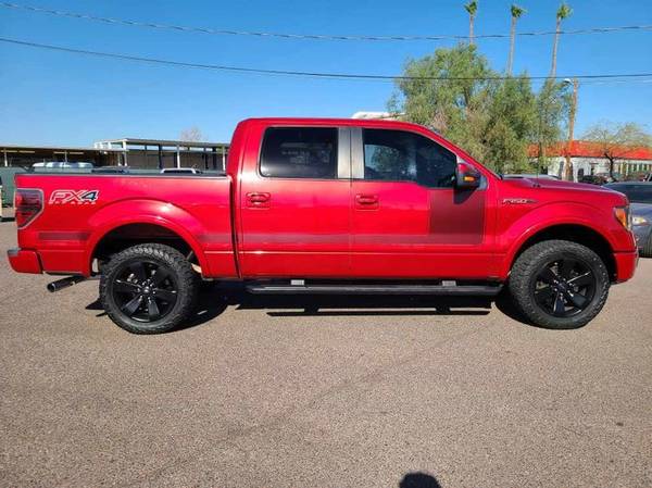 2012 Ford F150 FX4 pickup Red Candy Metallic - - by for sale in Mesa, AZ – photo 8
