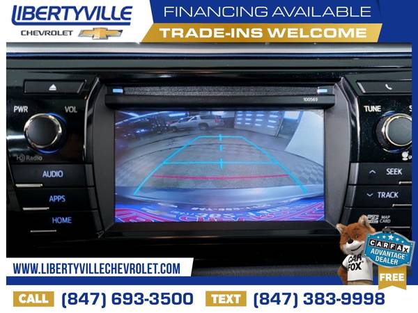 291/mo - 2016 Toyota Corolla L - - by dealer for sale in Libertyville, IL – photo 8