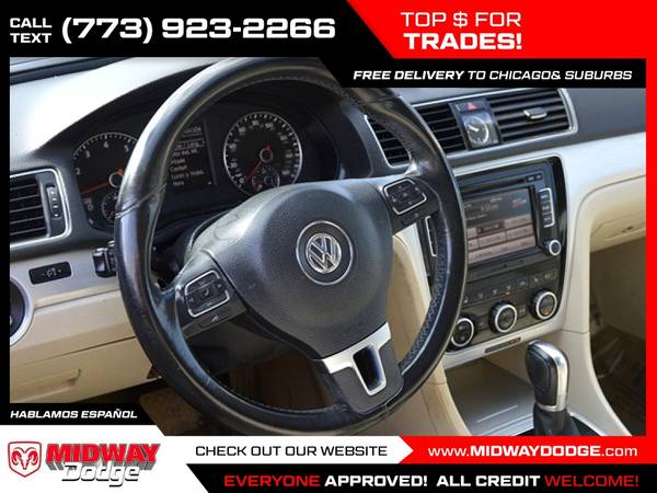 2012 Volkswagen Passat 2 5 SE FOR ONLY 120/mo! - - by for sale in Chicago, IL – photo 13
