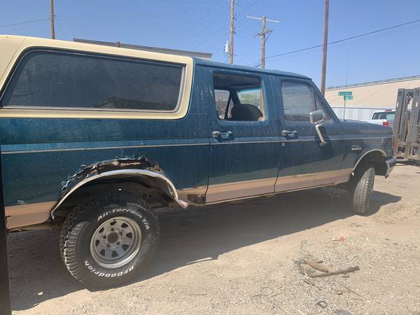 1989 FORD 4 DOOR BRONCO EDDIE BAUER CENTURION 4X4 PROJECT - cars & for sale in El Paso, TX – photo 9