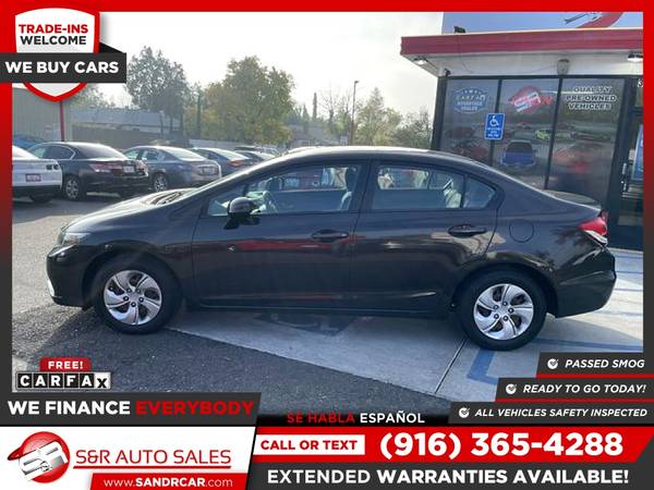 2013 Honda Civic LX Sedan 4D 4 D 4-D PRICED TO SELL! for sale in Sacramento , CA – photo 4
