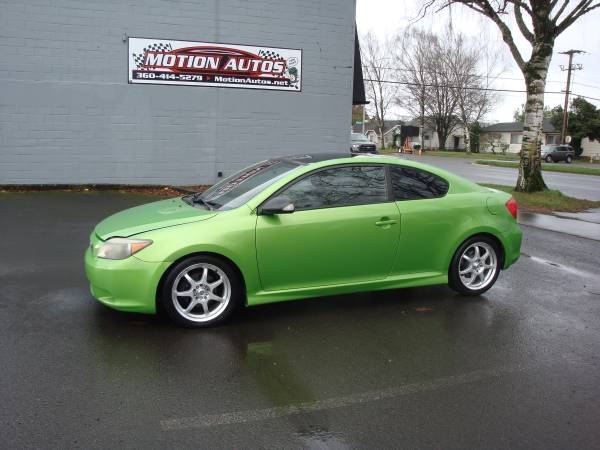 2005 SCION TC COUPE 2-DOOR 4-CYL 5-SPEED 17"ALLOY 162K MI CYBER... for sale in LONGVIEW WA 98632, OR – photo 3