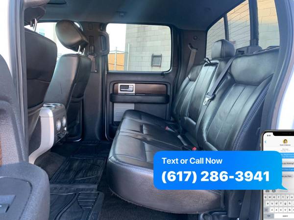 2014 Ford F-150 F150 F 150 Lariat 4x4 4dr SuperCrew Styleside 6 5 for sale in Somerville, MA – photo 17