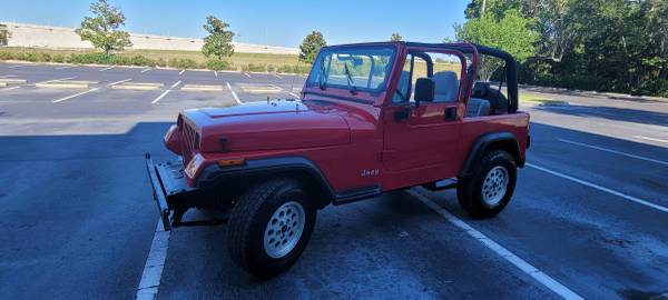 94 JEEP WRANGLER 4x4, MANUAL TRANSMISSION for sale in Clearwater, FL – photo 12