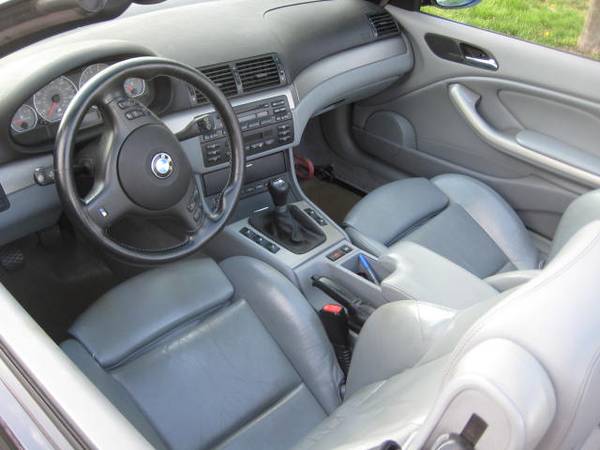 2002 BMW M3 e46 Convertible six speed for sale in Darien, IL – photo 4