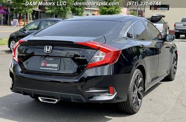 2020 Honda Civic Sport - VERY LOW MILES! Sedan for sale in Portland, WA – photo 7