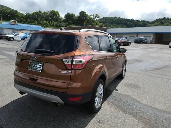 2017 Ford Escape Titanium suv Orange - cars & trucks - by dealer -... for sale in Boone, NC – photo 7