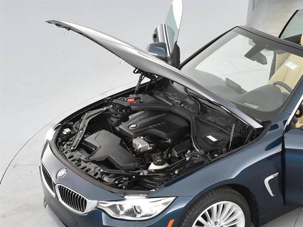 2014 BMW 4 Series 428i xDrive Convertible 2D Convertible Blue - for sale in Atlanta, MD – photo 4