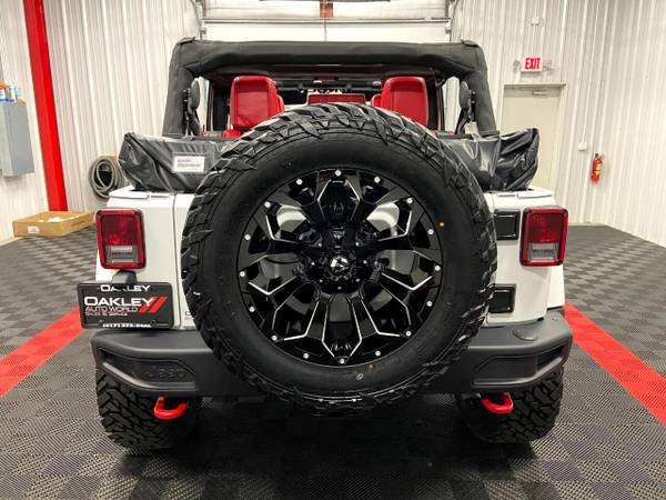 2015 Jeep Wrangler Unlimited Rubicon Hard Rock 4x4 Ltd Avail for sale in Branson West, MO – photo 4