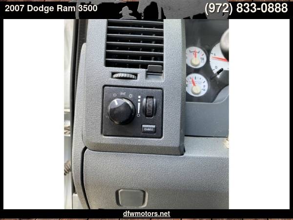 2007 Dodge Ram 3500 2WD Quad Cab SRW ST Diesel - cars & trucks - by... for sale in Lewisville, TX – photo 15
