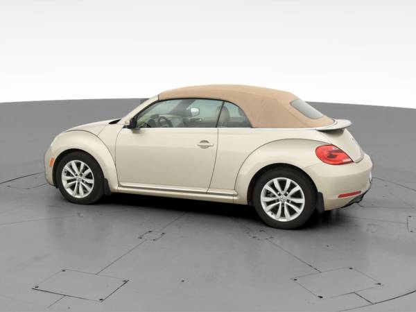 2014 VW Volkswagen Beetle TDI Convertible 2D Convertible Beige - -... for sale in Myrtle Beach, SC – photo 6
