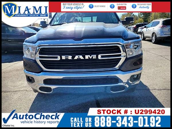 2020 RAM 1500 Big Horn/Lone Star 4WD TRUCK -EZ FINANCING -LOW DOWN!... for sale in Miami, OK – photo 8