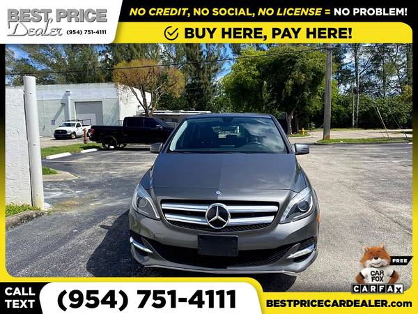2014 Mercedes-Benz BClass B Class B-Class Electric DriveHatchback for sale in HALLANDALE BEACH, FL – photo 3