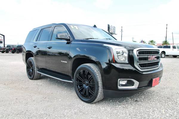 2017 GMC YUKON SLT 4X4 - LOADED - 22s - BLK ON BLK - NAV - LOW... for sale in Liberty Hill, TX – photo 15