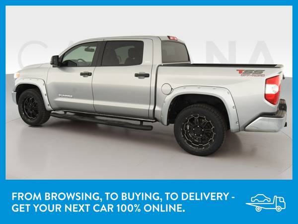 2015 Toyota Tundra CrewMax SR5 Pickup 4D 5 1/2 ft pickup Silver for sale in Bakersfield, CA – photo 5