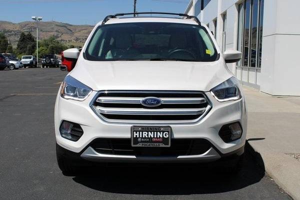 2018 Ford Escape SEL suv White - cars & trucks - by dealer - vehicle... for sale in Pocatello, ID – photo 2